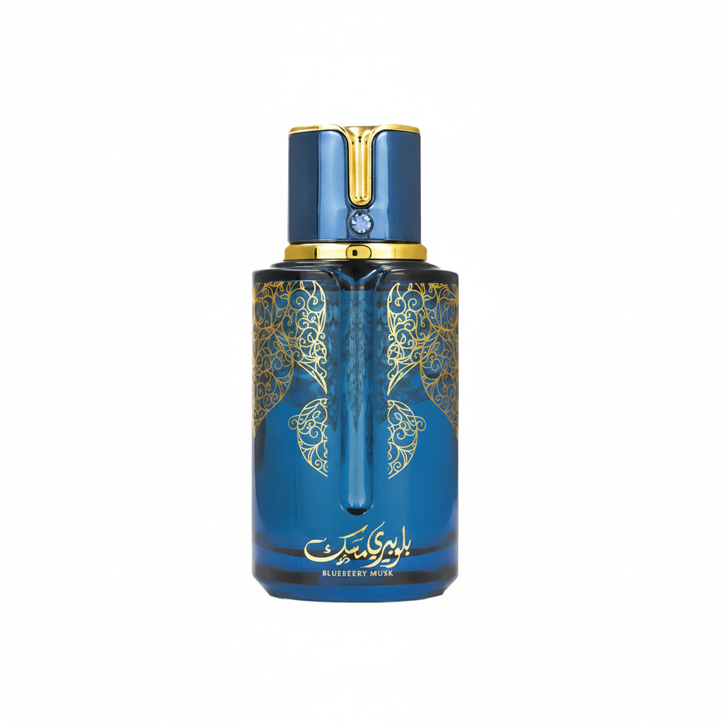 My Perfumes Blueberry Musk 100ml – un parfum fructat-pudrat modern, cu afine dulci si mosc curat.