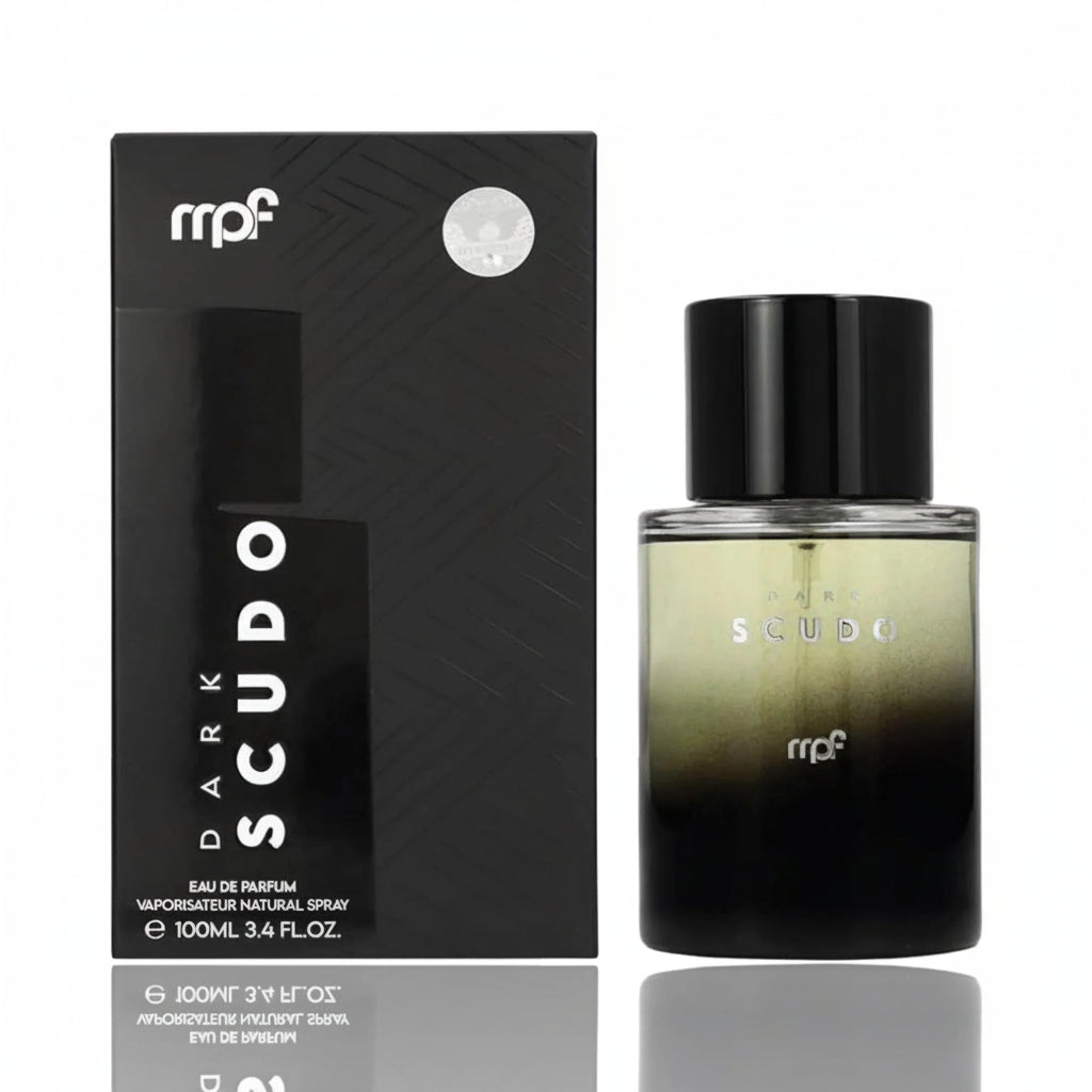 My Perfumes Dark Scudo 100ml – un parfum intens si misterios, cu caracter lemnos-condimentat si ambra puternica.
