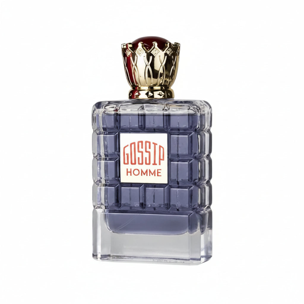 My Perfumes Gossip Homme 100ml – un parfum barbatesc fresh si elegant, cu debut aromatic si citric, urmat de o baza lemnoasa curata.