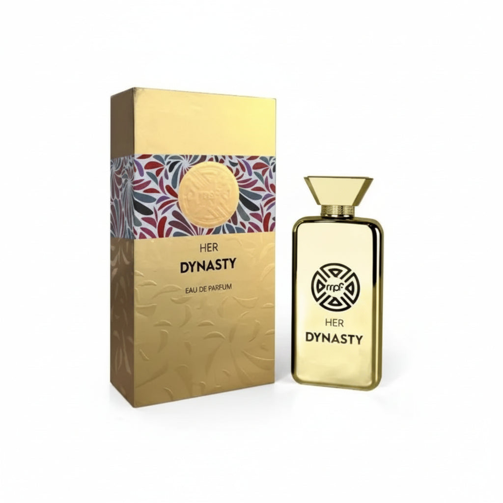My Perfumes Her Dynasty 100ml – un parfum feminin elegant si puternic, cu deschidere florala luminoasa si o evolutie calda, rafinata.