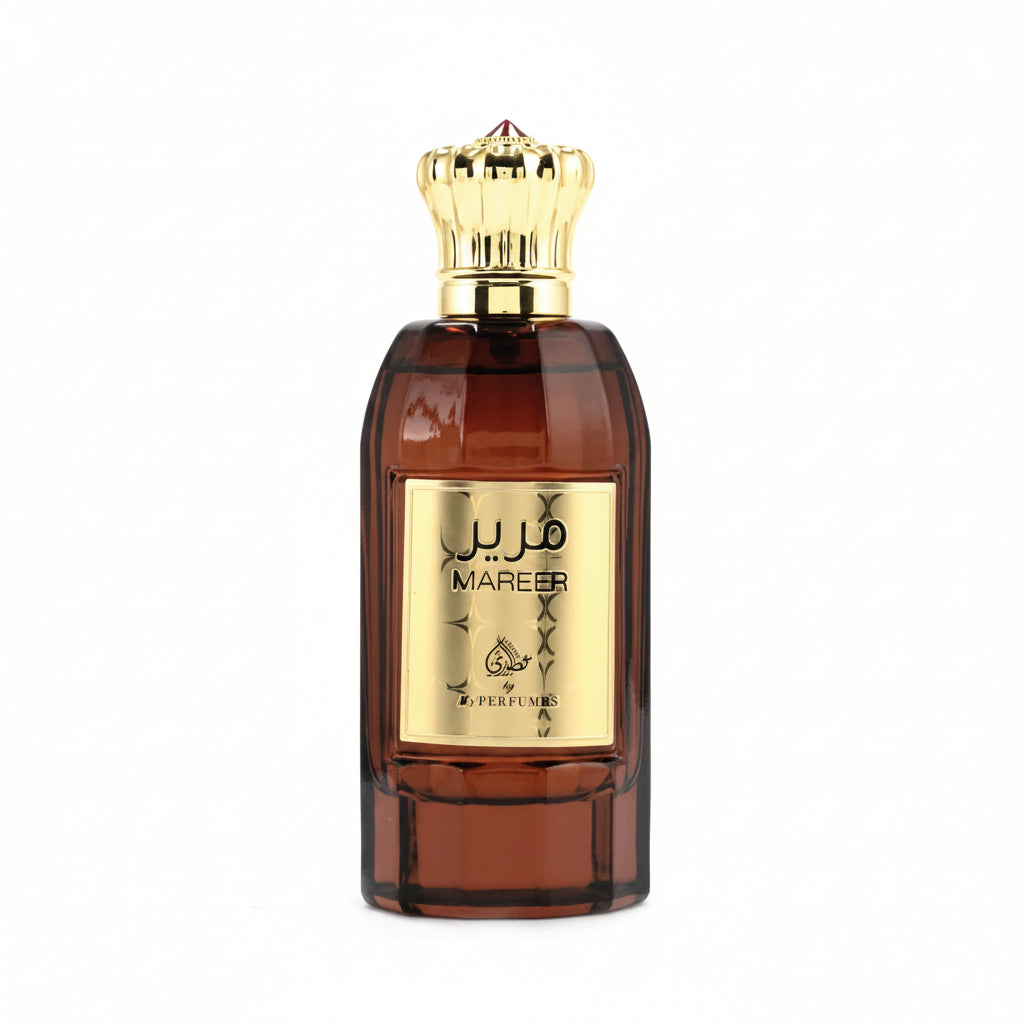 My Perfumes Mareer 100ml – o fragranta captivanta ce imbina armonios note vibrante, exotice si reconfortante.