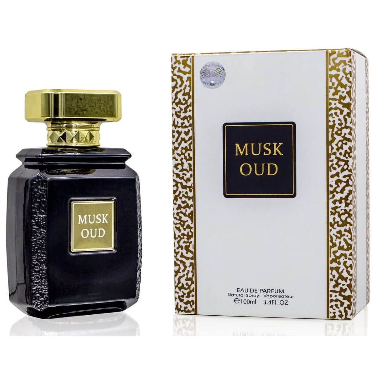 Un parfum oriental-curat si elegant, care imbina rafinamentul moscului alb cu profunzimea lemnului de oud.