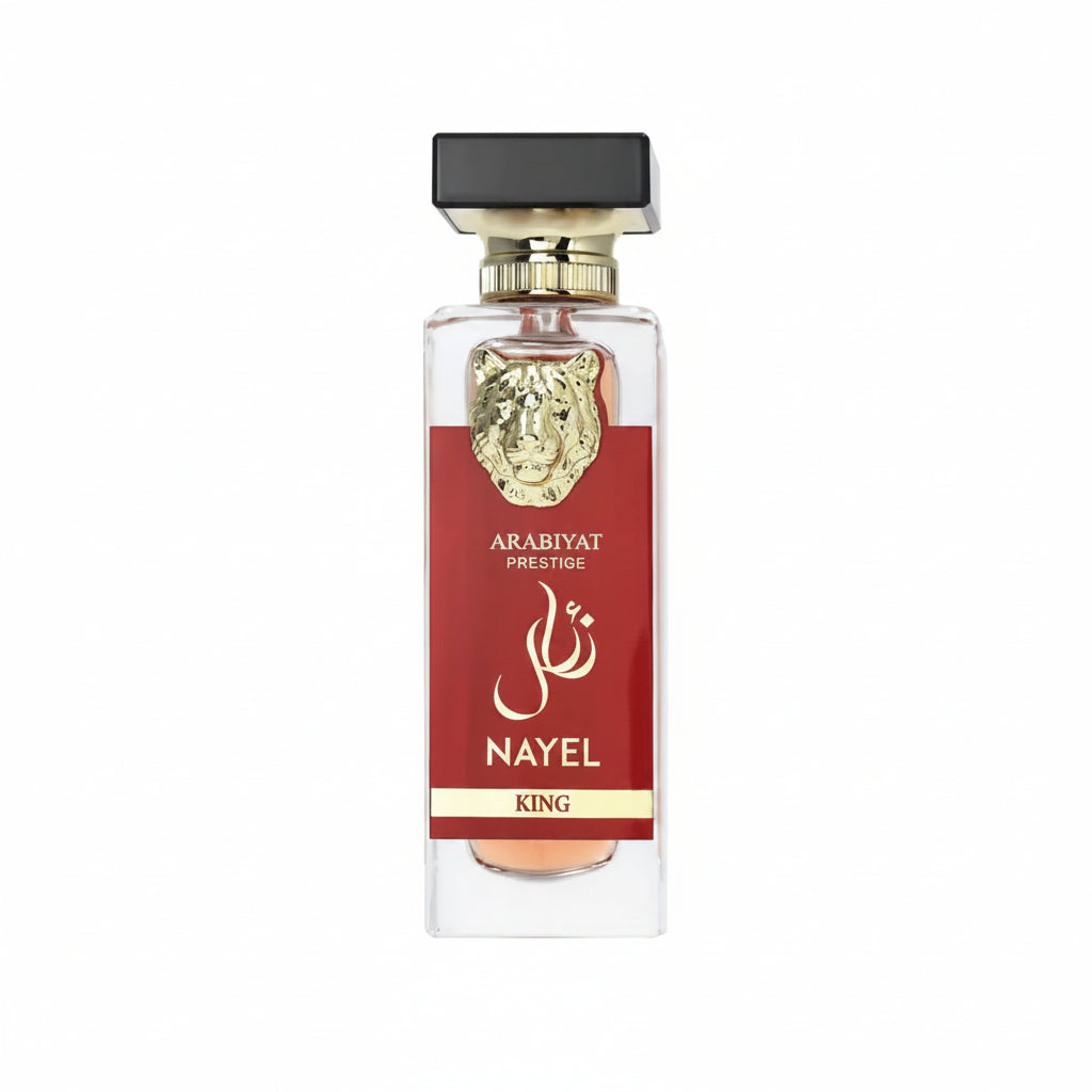 My Perfumes Nayel King 70ml – un parfum intens si modern, cu note dulci-condimentate si baza calda lemnoasa.
