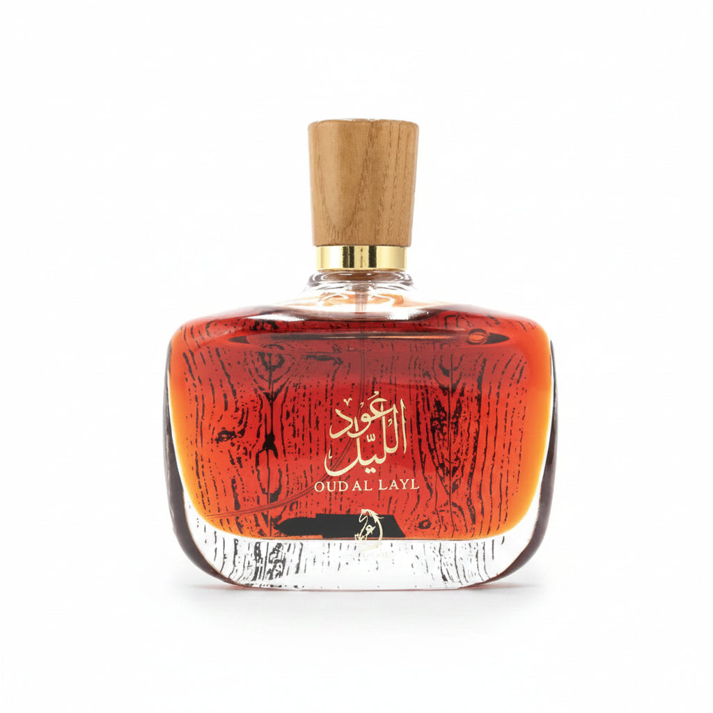 My Perfumes Oud Al Lail 100ml – un parfum oriental profund si misterios, dominat de oud intens si note afumate.