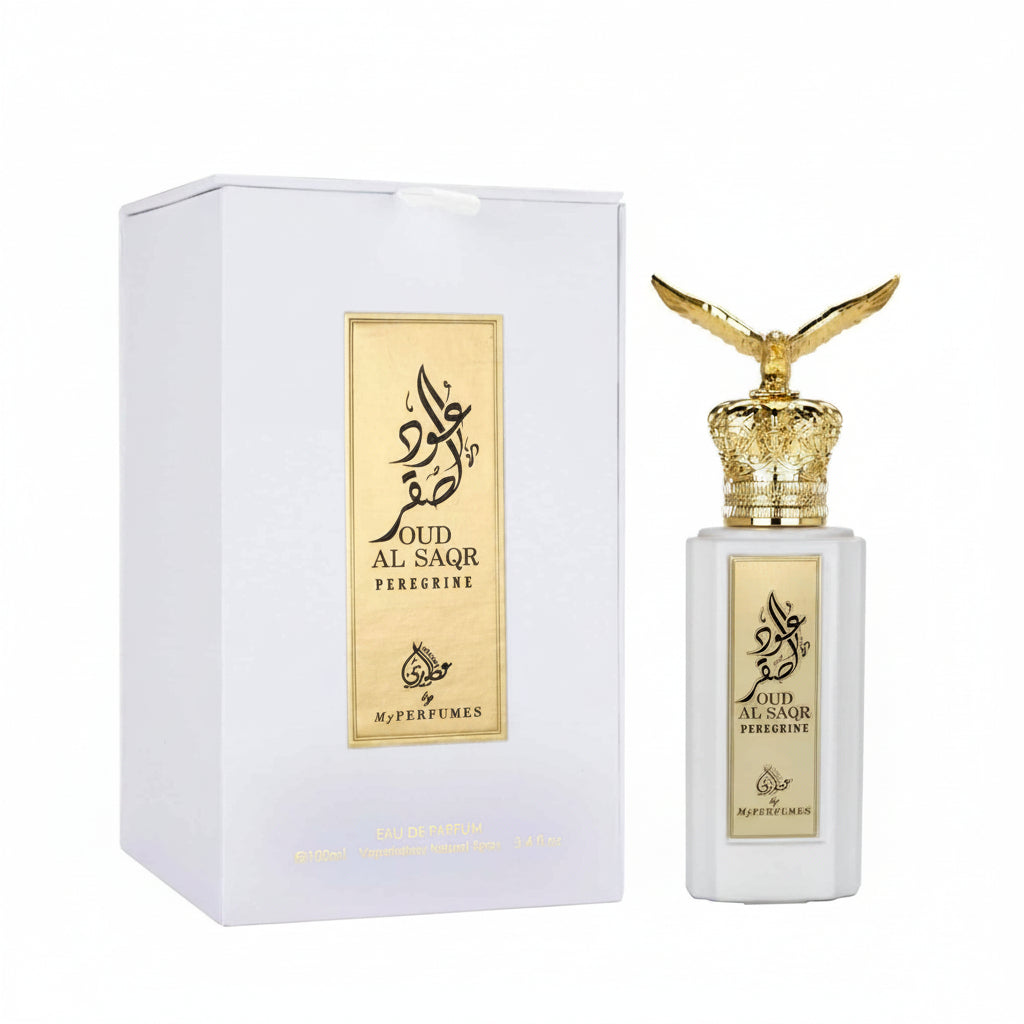 My Perfumes Oud Al Saqr Peregrine 100ml – un parfum oriental intens, dominat de oud puternic si note lemnoase profunde.