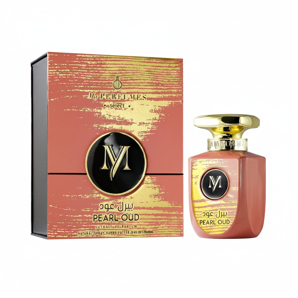 My Perfumes Pearl Oud 100ml – un parfum oriental-lemnos intens, construit pe o structura calda, condimentata si profunda, cu un caracter elegant si usor intunecat.