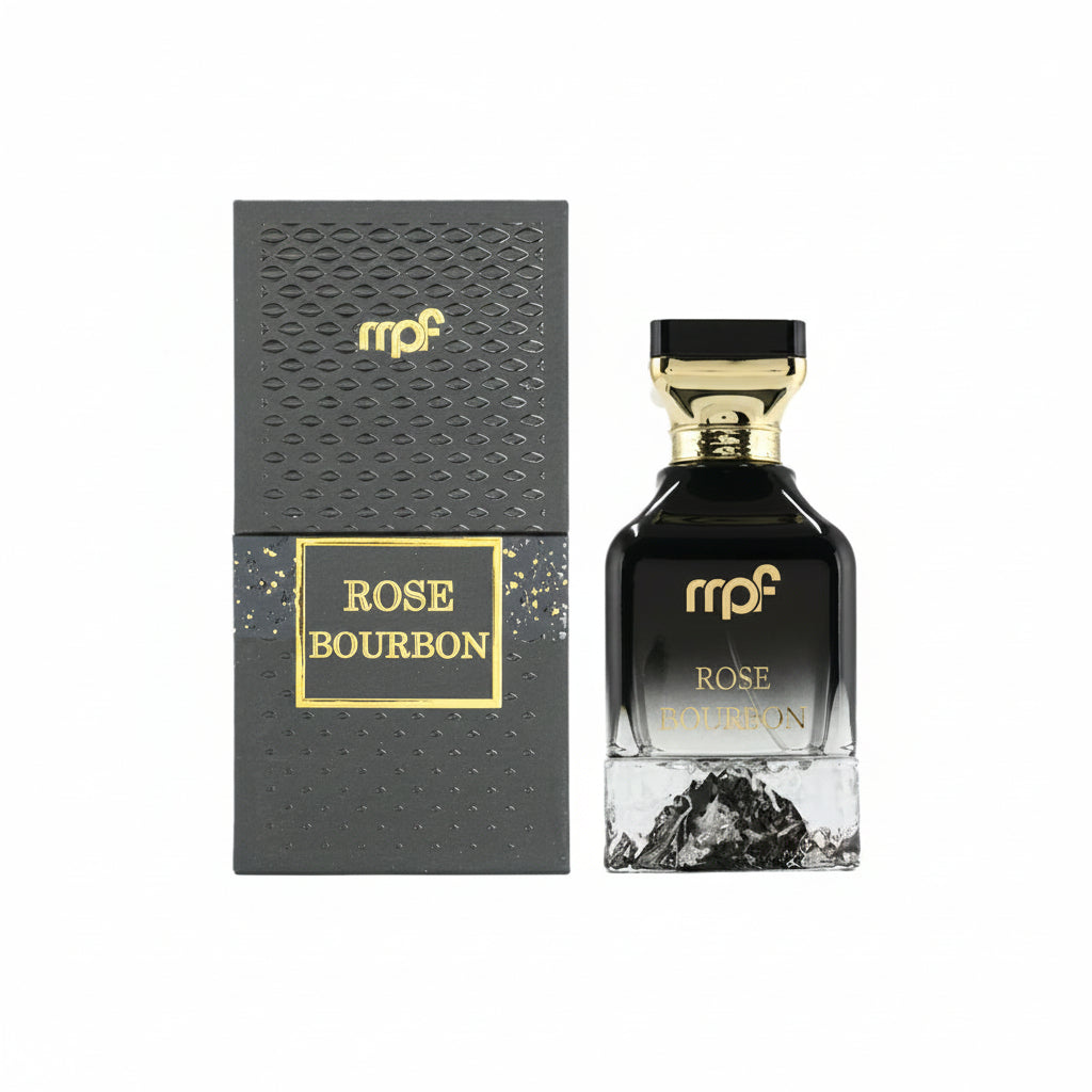 My Perfumes Rose Bourbon 100ml – un parfum floral-lemnos sofisticat, cu trandafir intens si accente usor dulci si boozy.