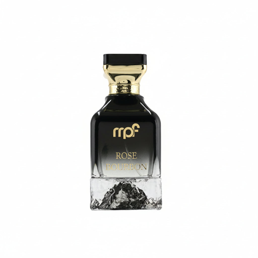 My Perfumes Rose Bourbon 100ml – un parfum floral-lemnos sofisticat, cu trandafir intens si accente usor dulci si boozy.