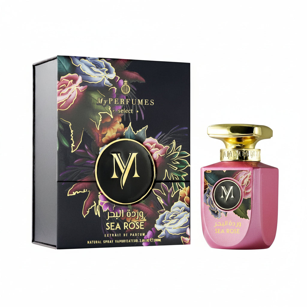 My Perfumes Sea Rose 100ml – un extract de parfum acvatic-aromatic de inspiratie moderna, reinterpretat intr-o maniera eleganta si rafinata, construit in jurul ideii de prospetime pura, echilibru si sofisticare minimalista.
