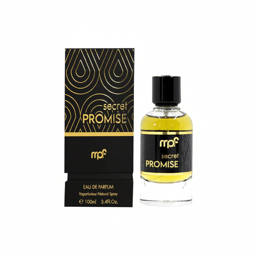 My Perfumes Secret Promise 100ml – un parfum misterios si elegant, cu note dulci-condimentate si baza ambrata calda.