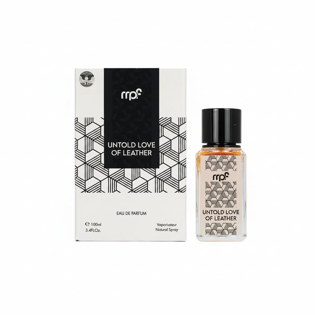 My Perfumes Untold Love Of Leather 100ml – un parfum luxos si captivant, ce evoca senzualitatea si misterul pielii.