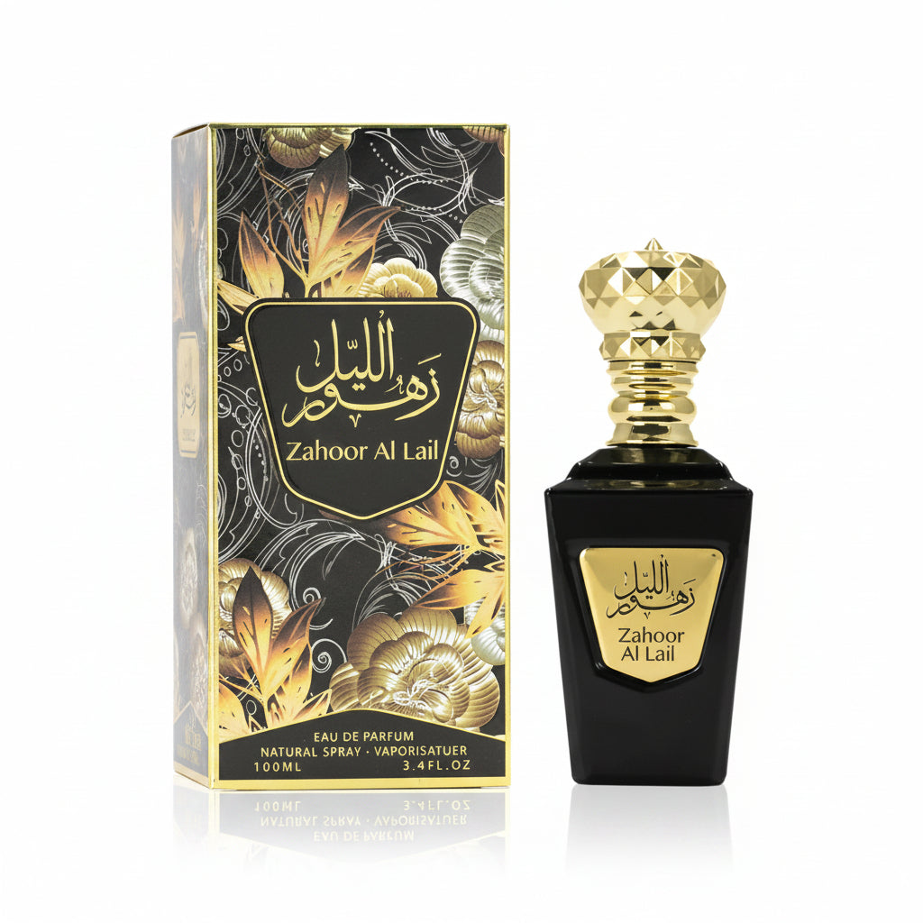 My Perfumes Zahoor Al Lail 100ml - parfum unisex oriental elegant si cald cu note florale si accente lemnoase dulci