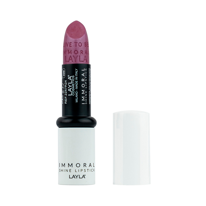 Layla Cosmetics Immoral Shine Lipstick No 16 Doll Smile - Ruj Intens Hidratant