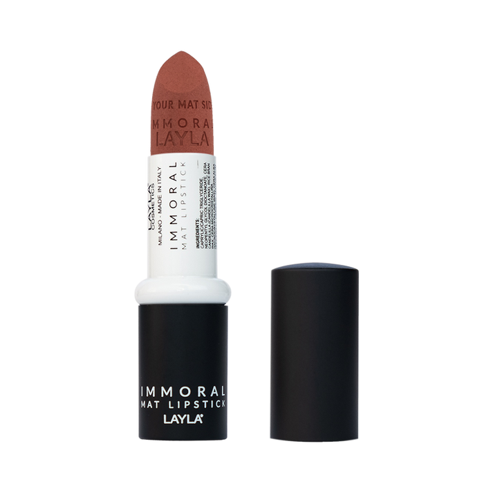 Layla Cosmetics Immoral Mat Lipstick No 3 Aplomb - Ruj Intens Mat