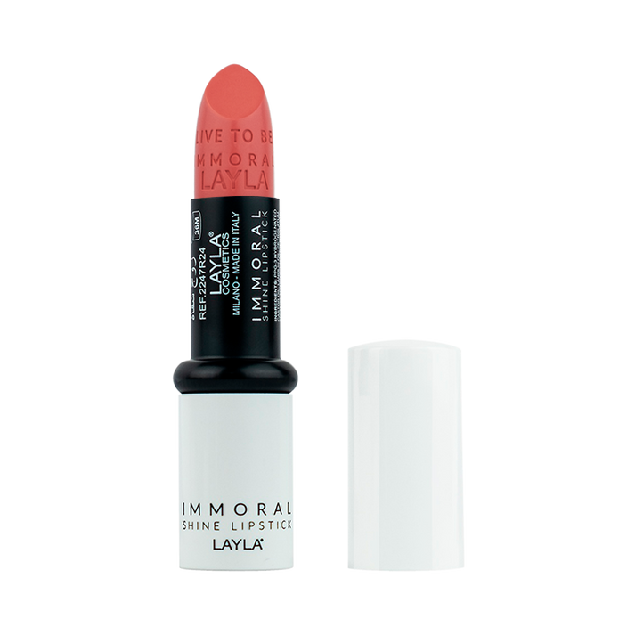 Layla Cosmetics Immoral Shine Lipstick No 5 Spell On You - Ruj Intens Hidratant