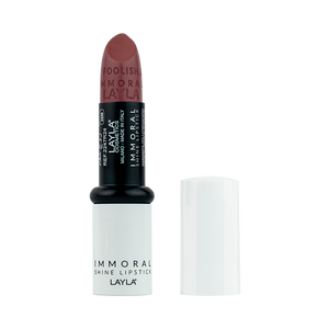 Layla Cosmetics Immoral Shine Lipstick No 7 Pool Night - Ruj Intens Hidratant