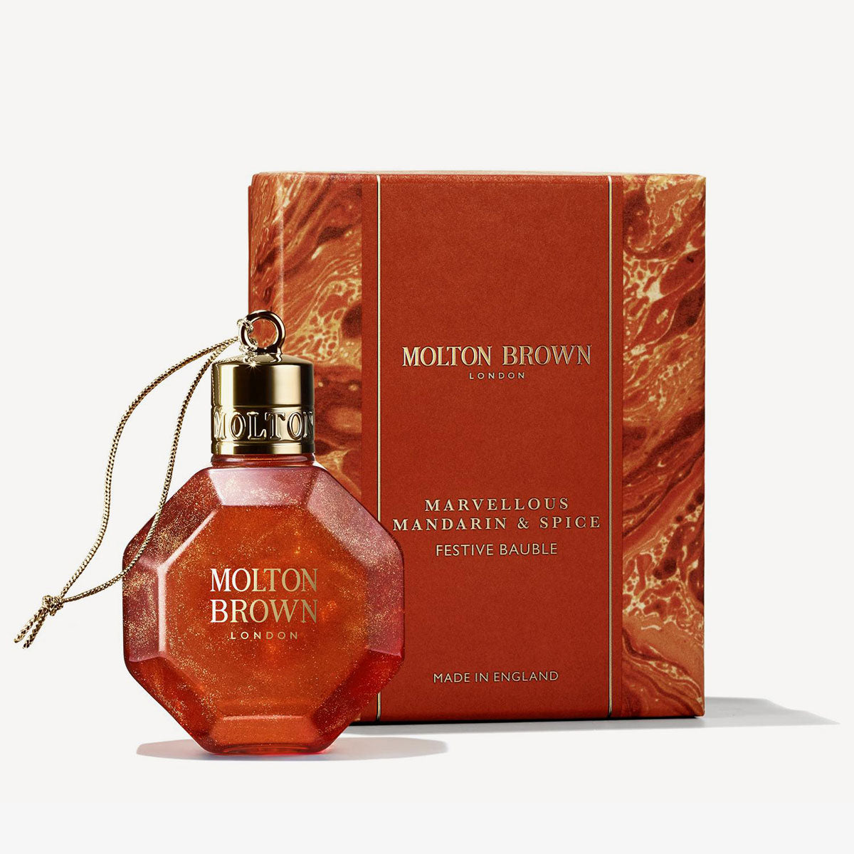 Molton Brown Bath & Shower Gel Marvellous Mandarin & Spice Bauble - Gel de Dus 75ml - Beauty Lounge