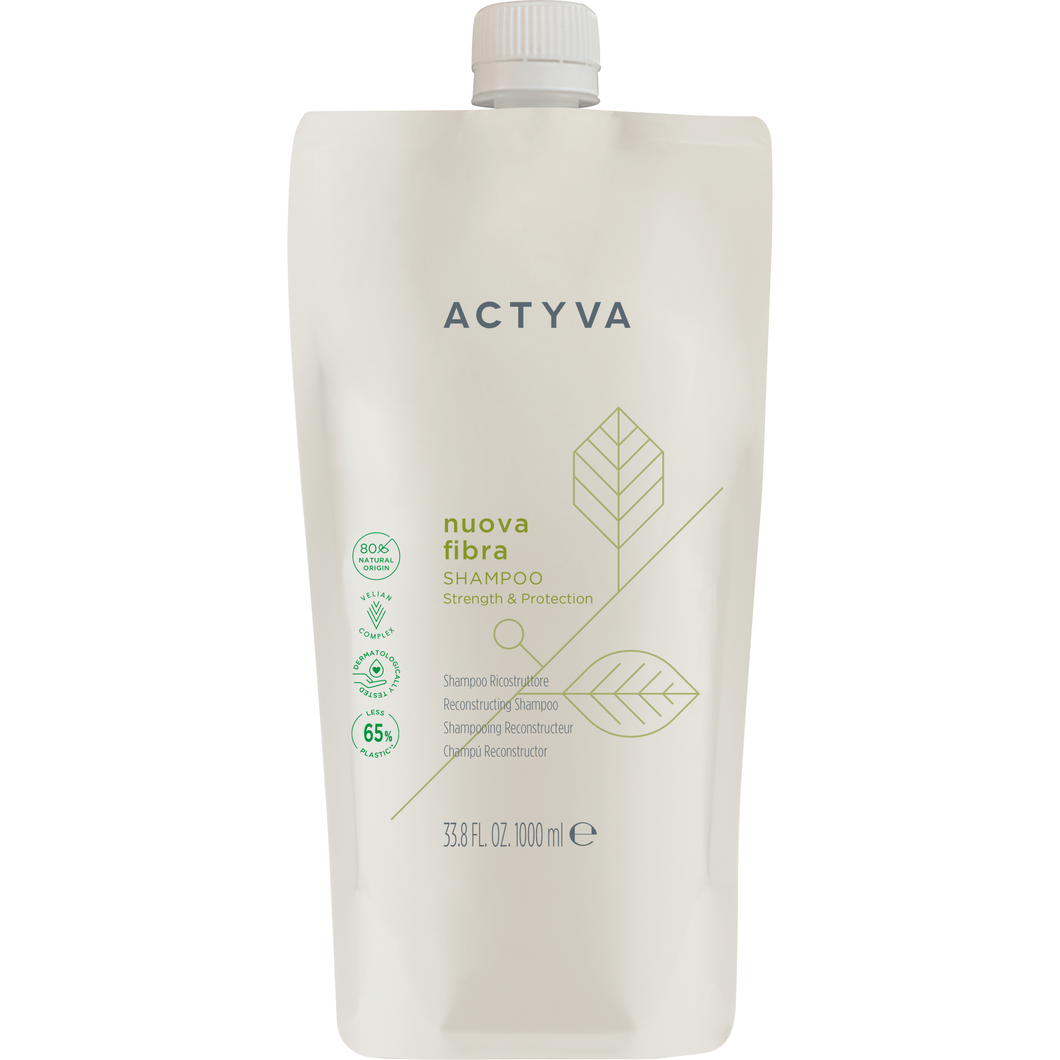 Kemon Actyva Nuova Fibra Shampoo Pouch - Sampon de Restructurare 1000ml