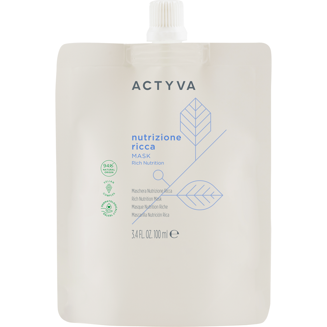 Kemon Actyva Nutrizione Ricca Mask Pouch - Masca de Hidratare Intensa Par Foarte Uscat 100ml