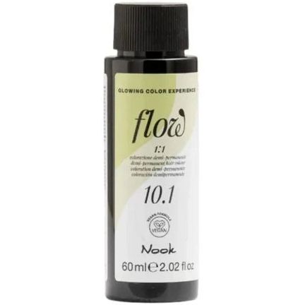 Nook Flow ofera culoare vibranta, luciu intens si ingrijire profunda, fara a compromite sanatatea firului de par.