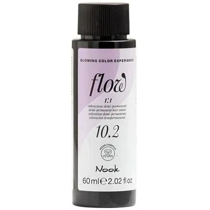 Nook Flow ofera culoare vibranta, luciu intens si ingrijire profunda, fara a compromite sanatatea firului de par.
