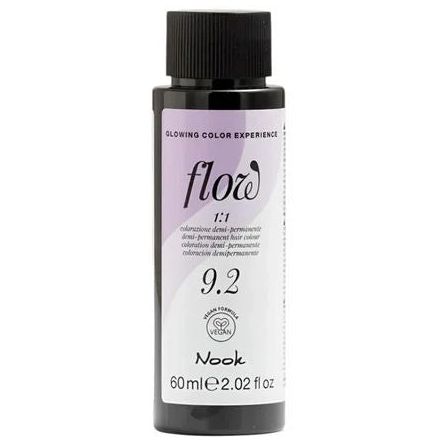 Nook Flow ofera culoare vibranta, luciu intens si ingrijire profunda, fara a compromite sanatatea firului de par.