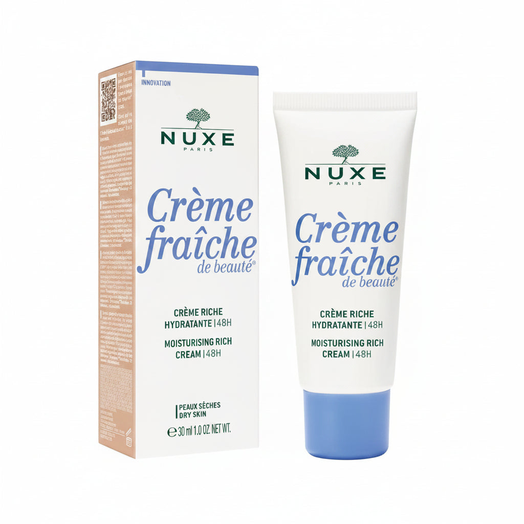 Nuxe Creme Fraiche de Beaute 48h 30ml - Crema Pentru Fata si Piele Uscata 