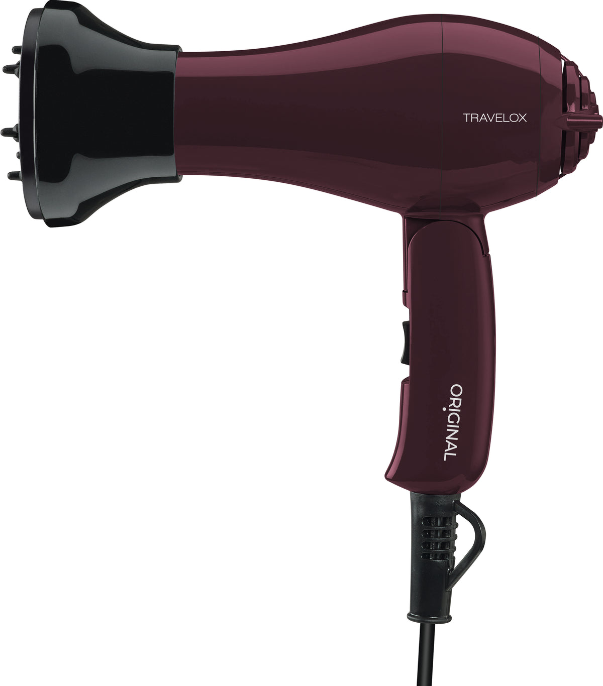 OBB Travelox Mini Hairdryer Black Jam FW26 - Uscator de Par Profesional Compact
