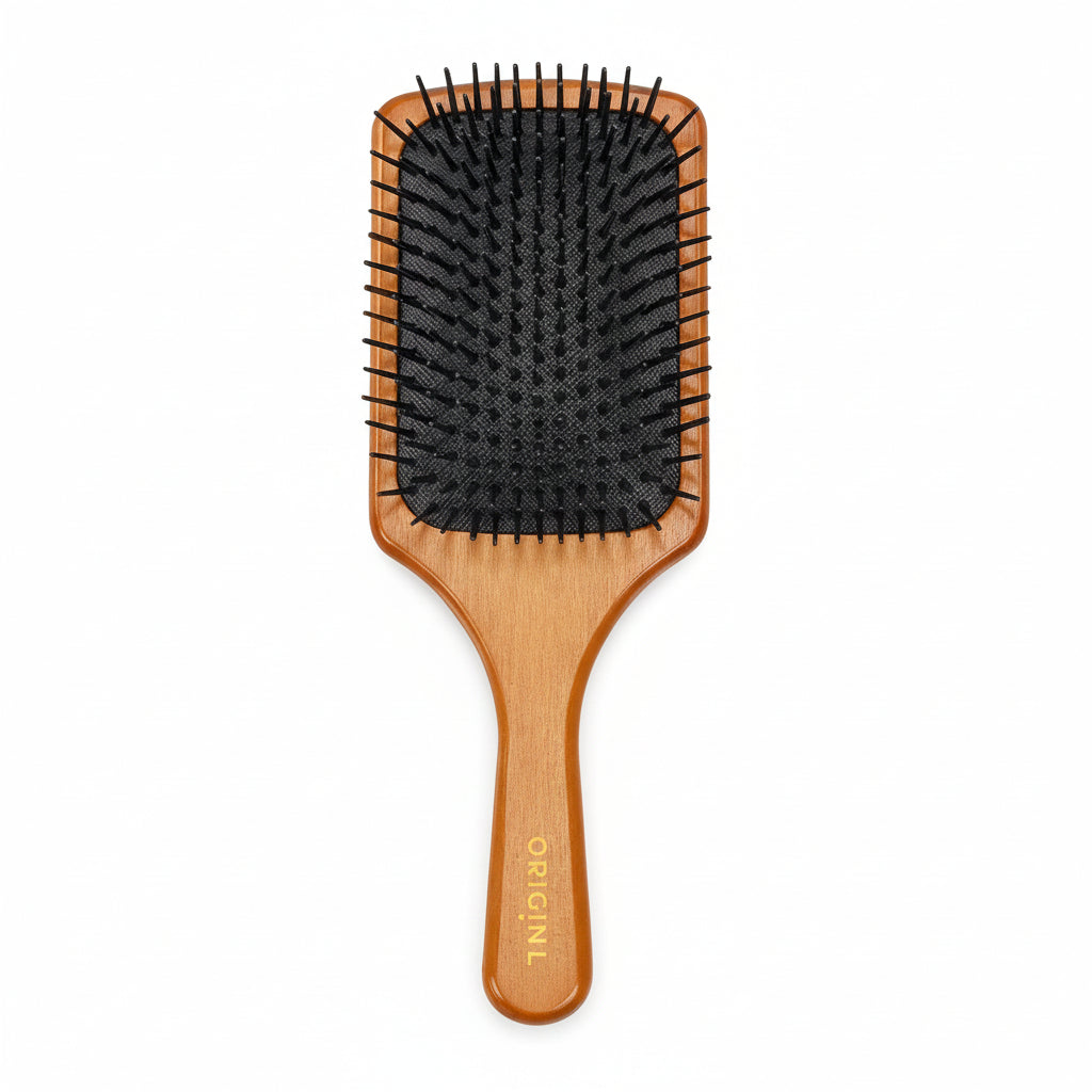 OBB Paddle Brush Wood L - Perie din Lemn Pentru Par