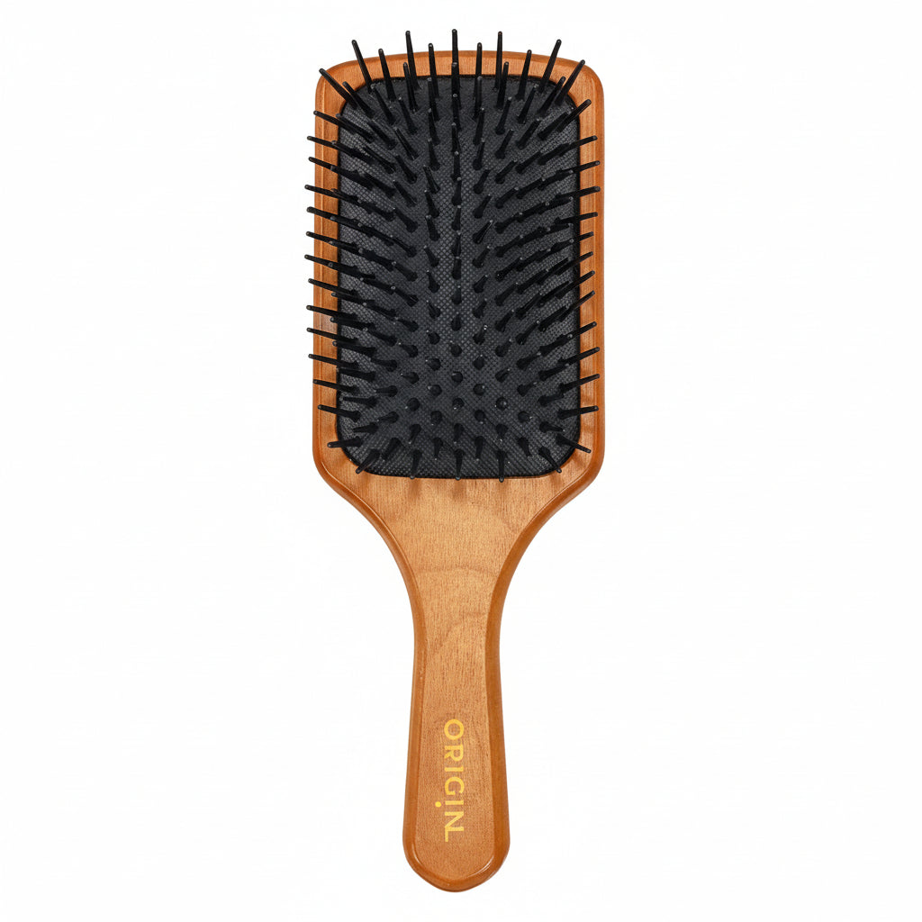 OBB Paddle Brush Wood M - Perie din Lemn Pentru Par