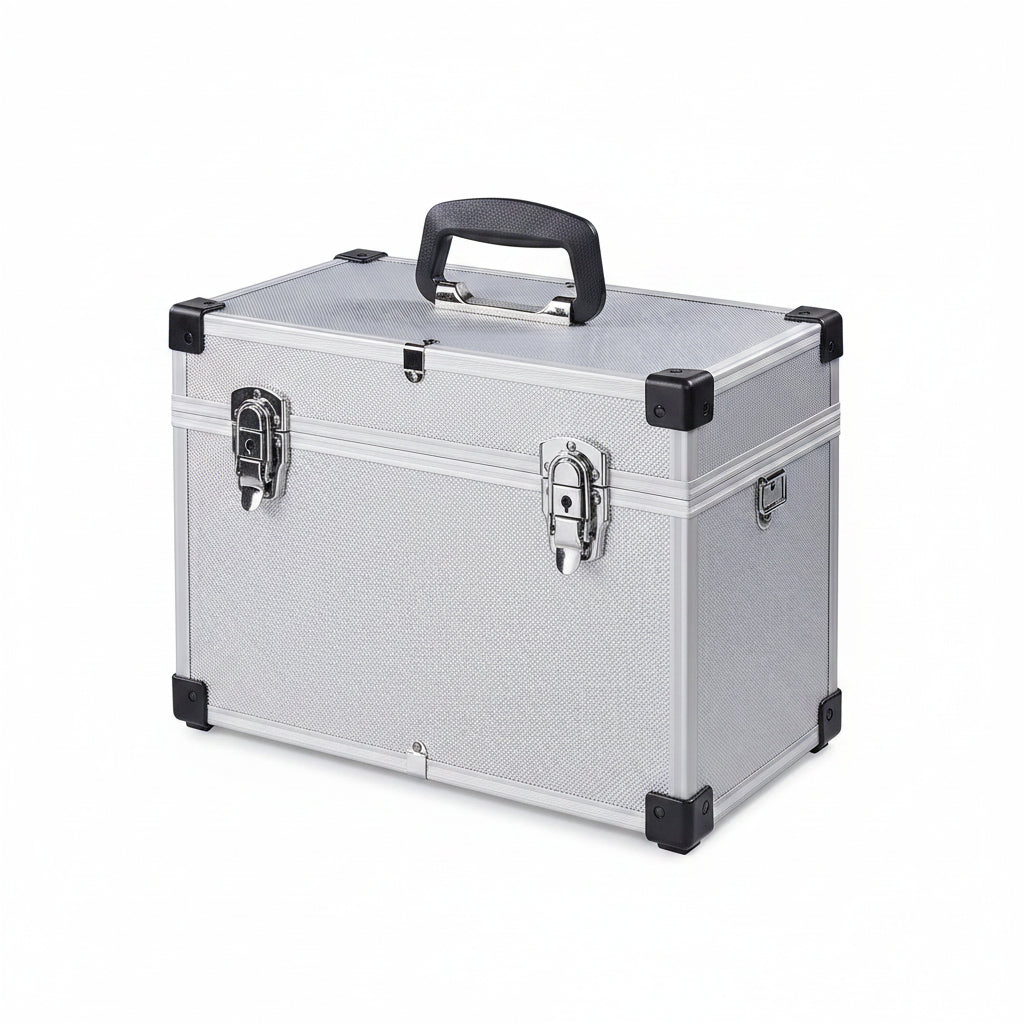 OBB Trolley Case Alu Compact - Geanta Profesionala Pentru Transport Instrumente Coafor