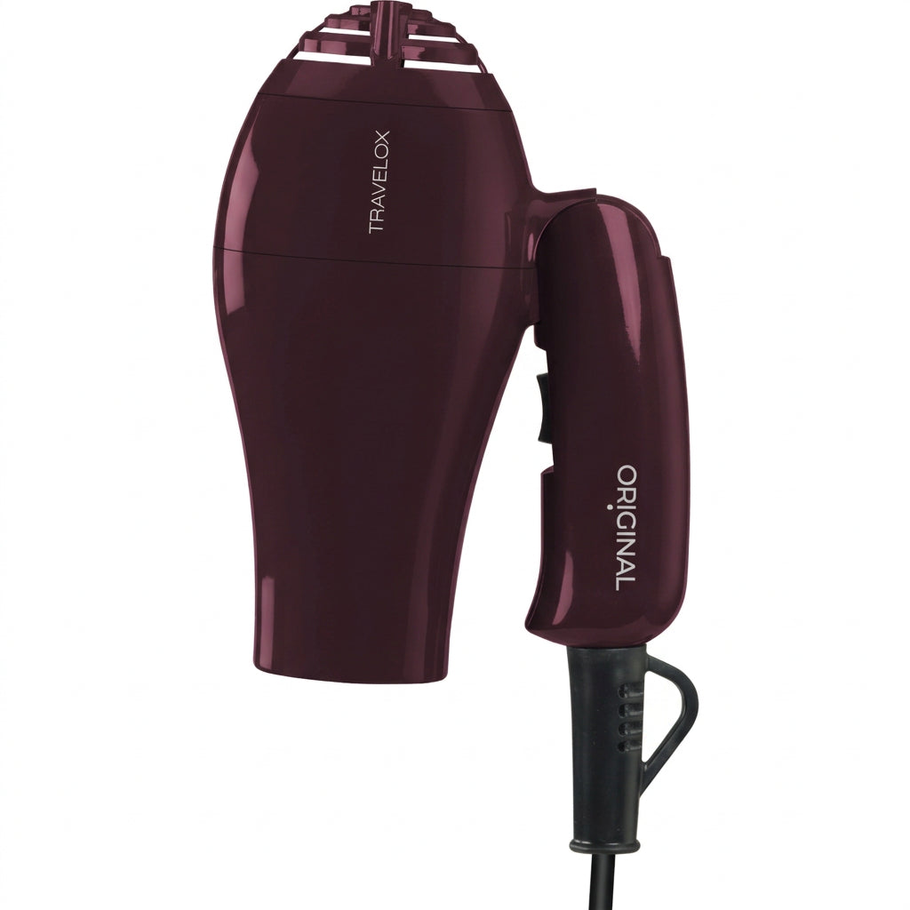 OBB Travelox Mini Hairdryer Black Jam FW26 - Uscator de Par Profesional Compact