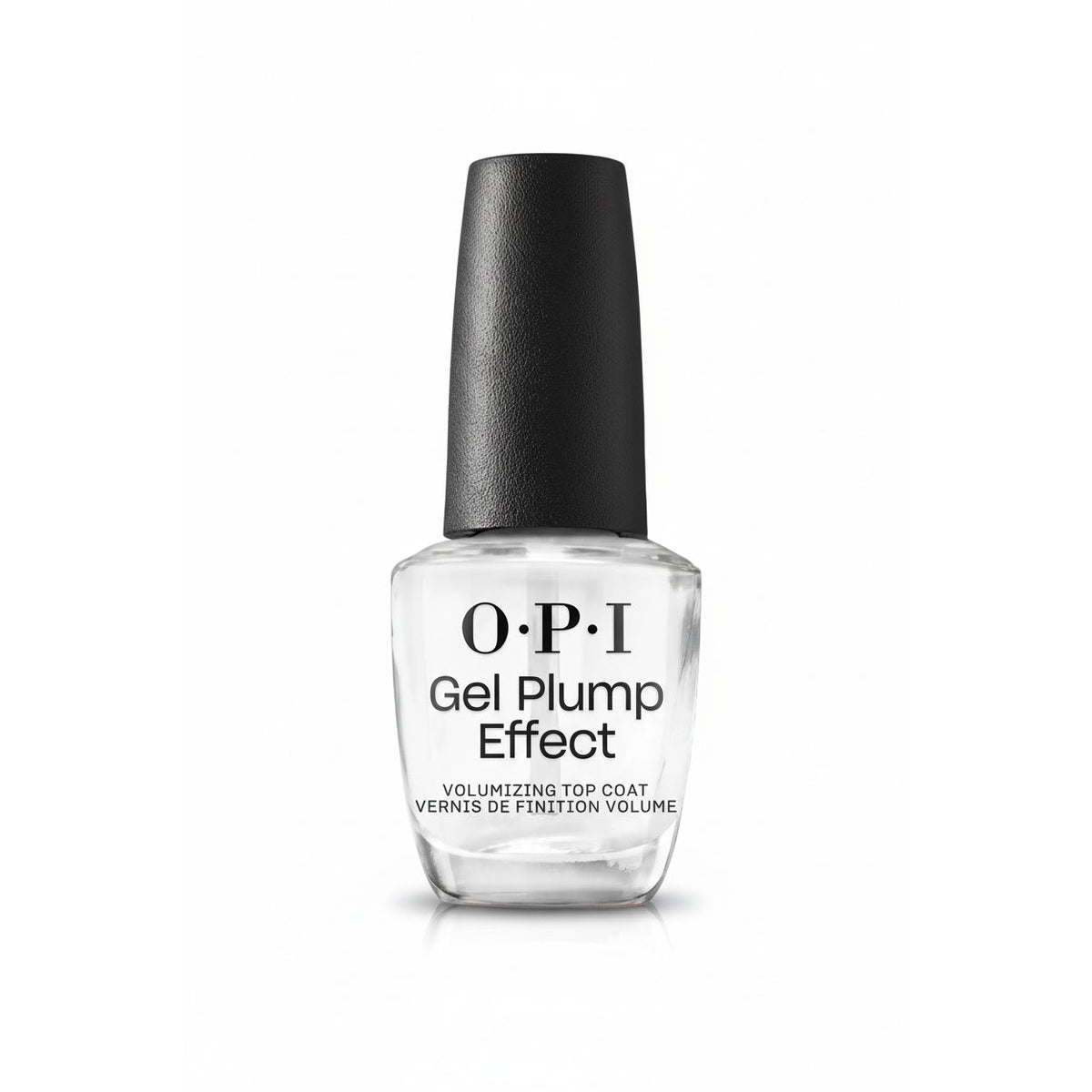 OPI Gel Plump Effect Top Coat 15ML - Lac Unghii Gel Lucios Rezistent - Beauty Lounge