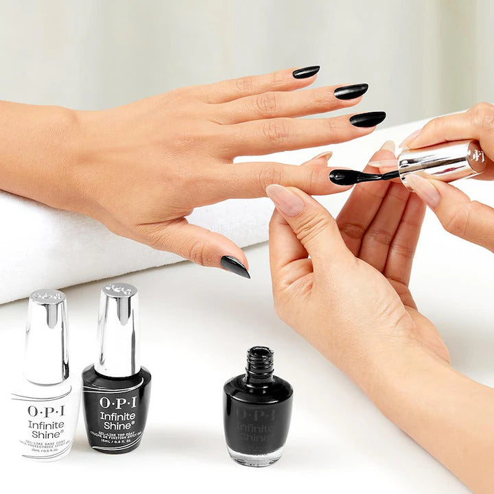 OPI Infinite Shine Lady in Black 15ml - Lac Unghii Gel-Like - Beauty Lounge