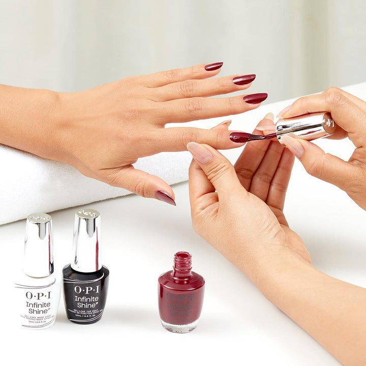OPI Infinite Shine Malaga Wine 15ml - Lac Unghii Gel-Like - Beauty Lounge 