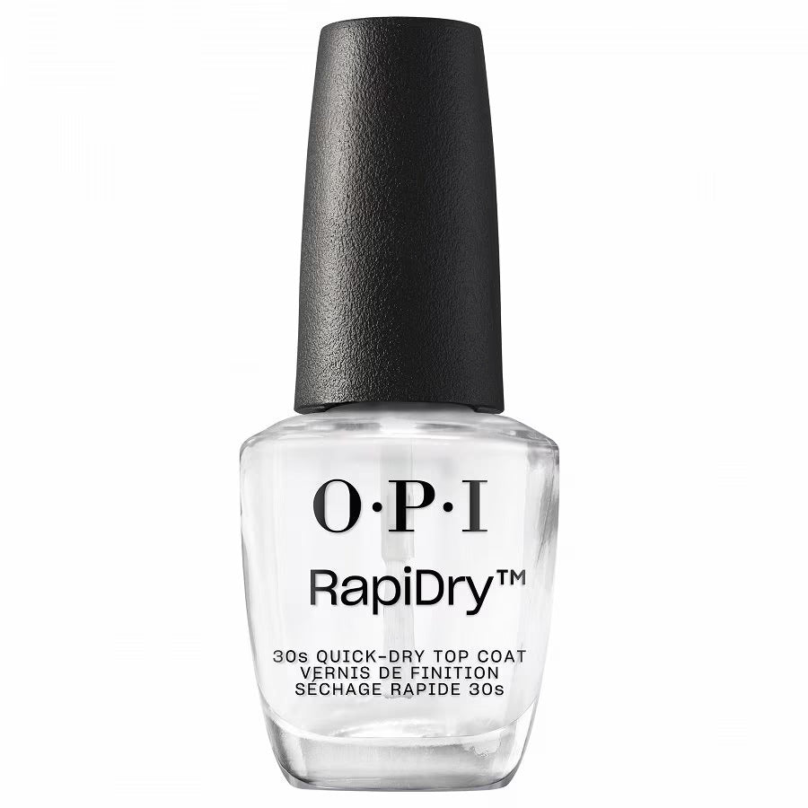 OPI RapiDry Quick Dry Top Coat 15ML - Lac Unghii Rapid Lucios Rezistent Vegan - Beauty Lounge