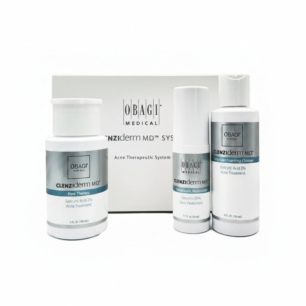 Obagi CLENZIderm MD System - Kit Antiacnee Complet Pentru Ten Gras si Acneic - Beauty Lounge