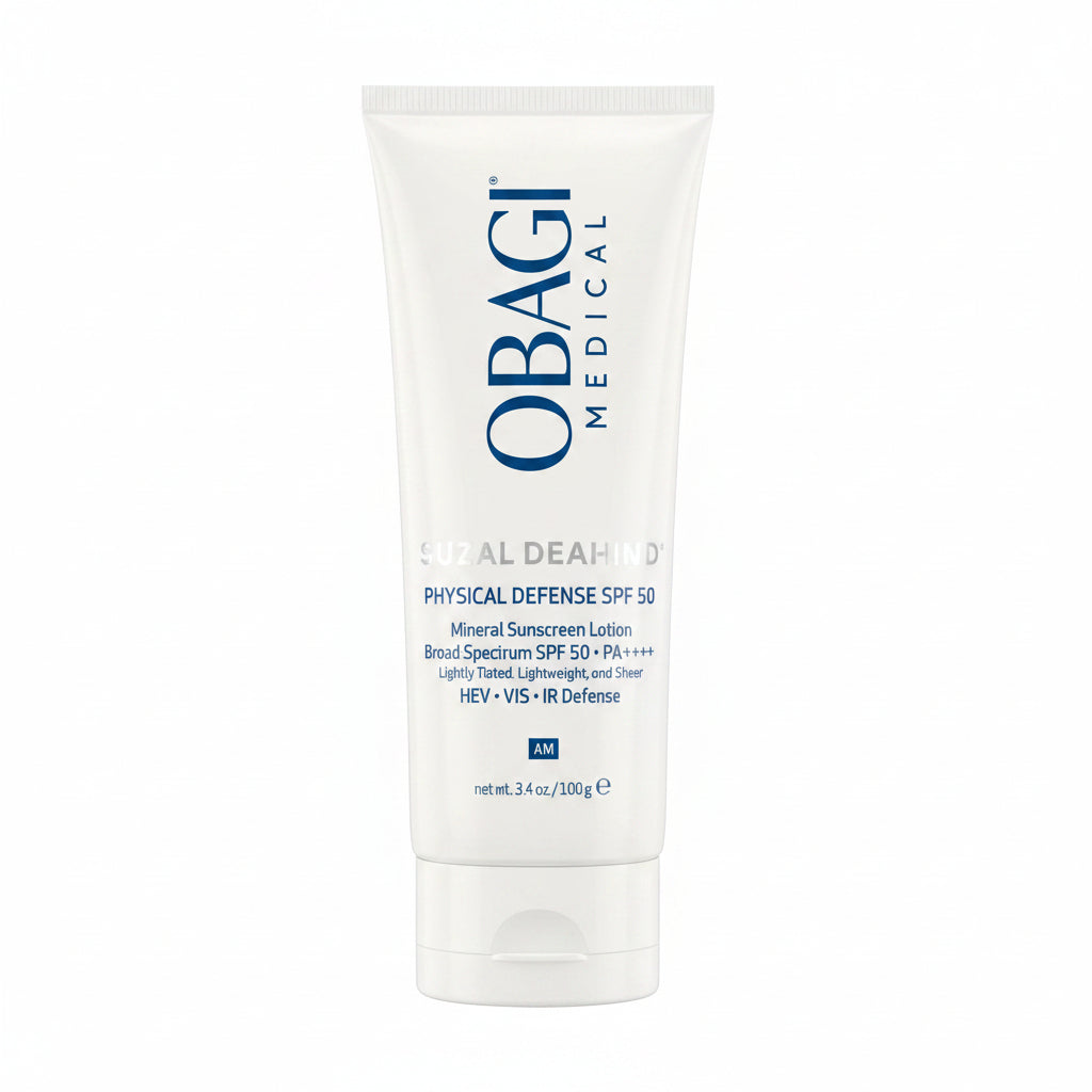 Obagi SuzanObagiMD Physical Defense Tinted SPF50 100g - Crema cu Protectie Solara