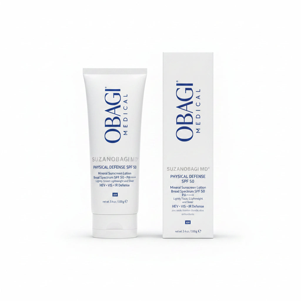 Obagi SuzanObagiMD Physical Defense Tinted SPF50 100g - Crema cu Protectie Solara