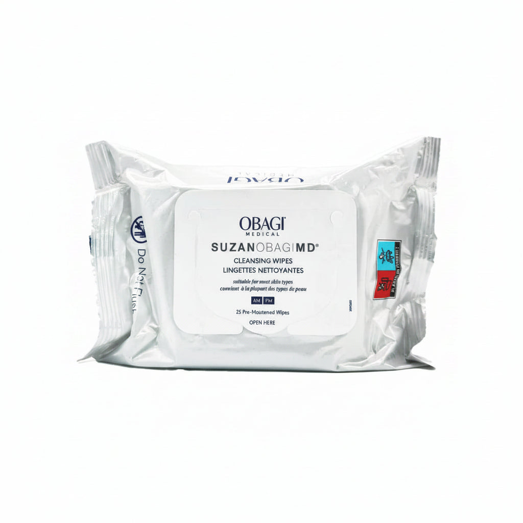 Obagi SuzanObagiMD Wipes 25 buc - Servetele Demachiante Pentru Toate Tipurile de Ten - Beauty Lounge