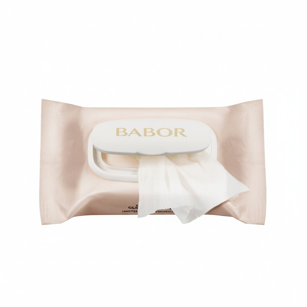 Babor Oil Infused Cleansing Wipes 25buc - Servetele Demachiante si Hidratante Professional Pack