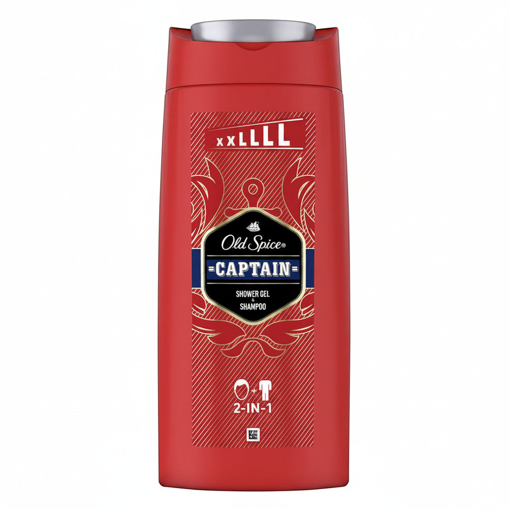 Old Spice Captain Shower Gel este un gel de dus pentru barbati, conceput pentru curatarea eficienta a pielii si pentru improspatarea corpului.