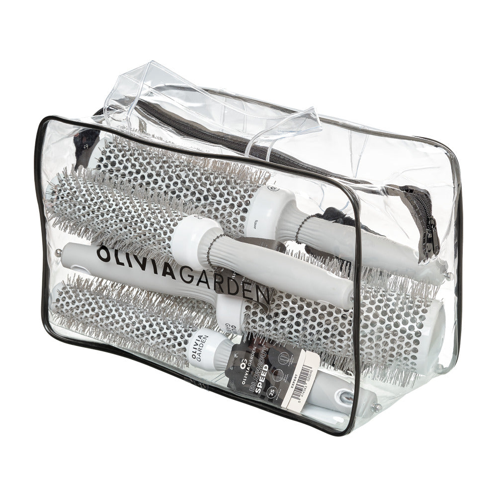 Olivia Garden Expert Blowout Speed Ceramic Ion XL Set - Perii 25-65mm Uscare si Coafare Rapida - Beauty Lounge