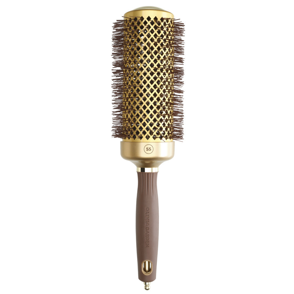 Olivia Garden Expert Blowout Speed XL 55mm - Perie de Par Auriu Uscare si Coafare Rapida - Beauty Lounge