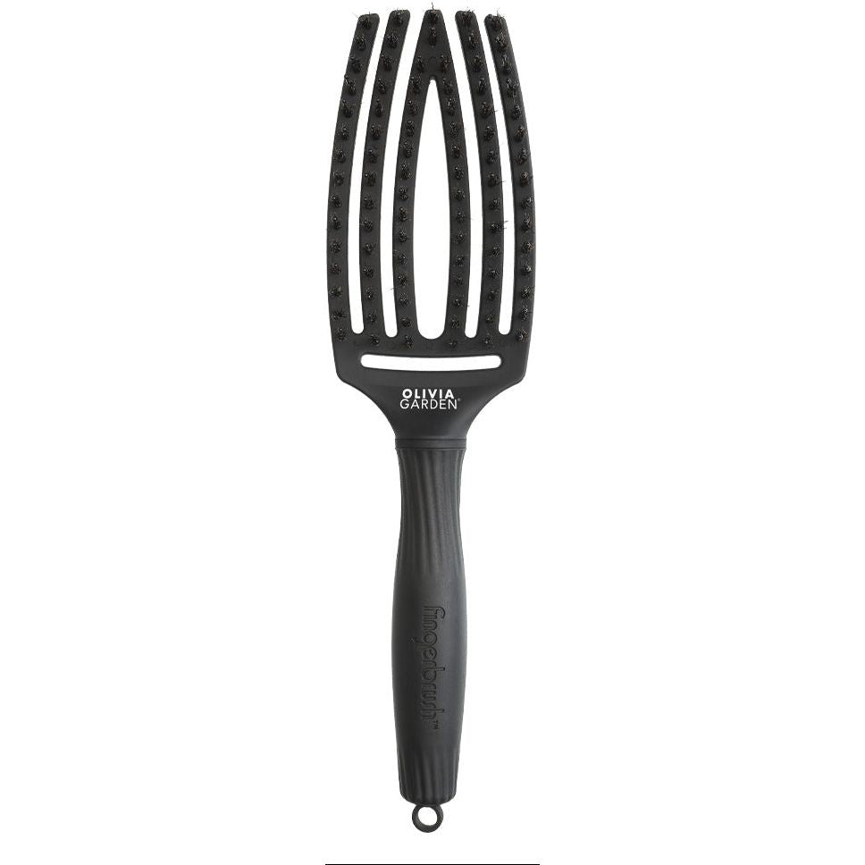Olivia Garden Finger Brush ID1729 Combo Negru - Perie Profesionala Pentru Descurcare si Volum - Beaty Lounge