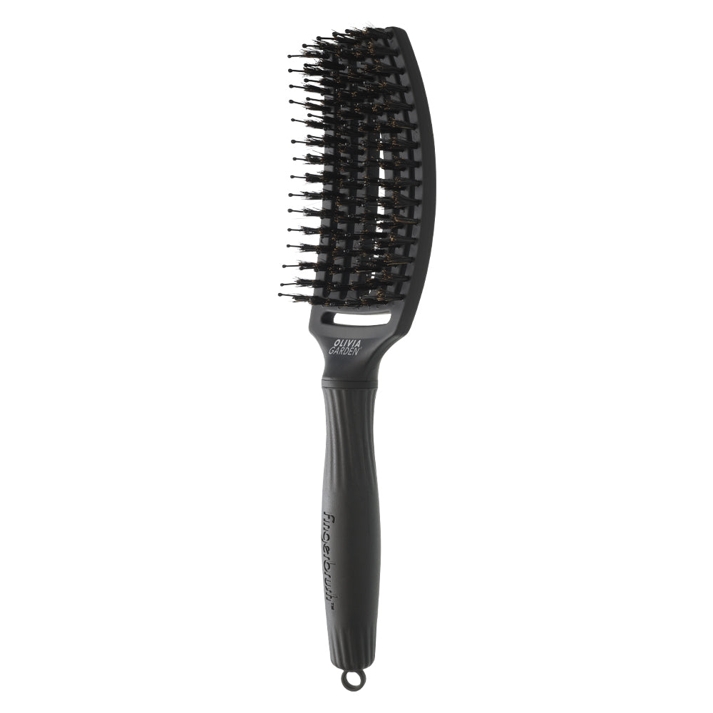 Olivia Garden Finger Brush ID1729 Combo Negru - Perie Profesionala Pentru Descurcare si Volum - Beaty Lounge