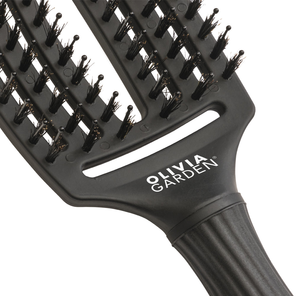 Olivia Garden Finger Brush ID1729 Combo Negru - Perie Profesionala Pentru Descurcare si Volum - Beaty Lounge