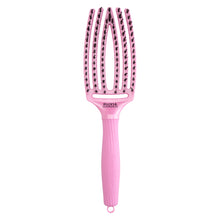Încarcă imaginea în Galerie, Olivia Garden Finger Brush Medium Combo Roz Celest - Perie de Par Paddle Descurcare - Beauty Lounge
