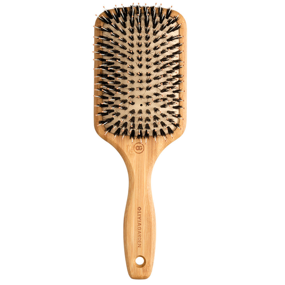 Olivia Garden Perie Bambus Detangle Combo L - Perie Antistatica Pentru Descurcare - Beauty Lounge