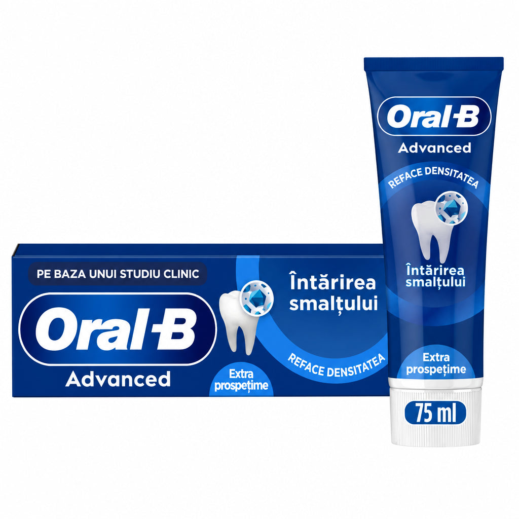 Oral-B Advanced 75ml - Pasta De Dinti Cu Eucalipt Pentru Intarirea Smaltului